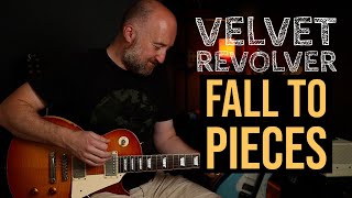 How to Play quotFall to Piecesquot by Velvet Revolver  Slash Guitar Lesson [upl. by Rosol]