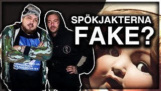 ÄR JOCKE amp JONNAS SPÖKJAKTER FAKE DOCKAN ABBY [upl. by Luas]