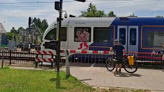 Spoorwegovergang Meerssen  Dutch Railroad Crossing [upl. by Aseuqram351]