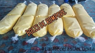 BOLIS DE ROMPOPELAS RECETAS DE LUPITA [upl. by Harrietta]