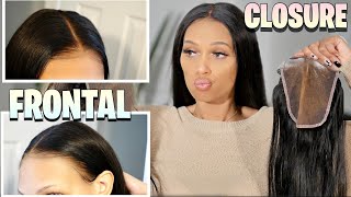 Let’s Chat Benefits of Closures or Frontals  Size Lace Install EXPLAINED [upl. by Adnwahs]