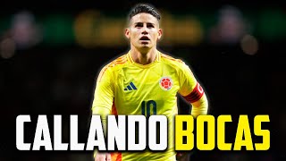 🇨🇴 JAMES RODRIGUEZ CALLANDO BOCAS a la PRENSA INTERNACIONAL [upl. by Glenna]