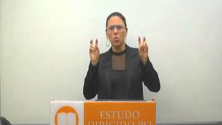 Palestra A clínica psicanalítica com surdos Versão em Libras  Profª Viviane Santos [upl. by Anail422]