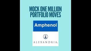 Why i bought Amphenol and sold Alexandria REIT [upl. by Ellinger]