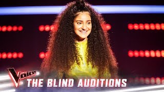 The Blind Auditions Lara Dabbagh sings Scars To Your Beautiful  The Voice Australia 2019 [upl. by Rachelle213]