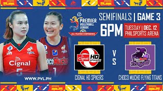 CHD vs CMF  Game 3  BO3  Semifinals  2023 PVL AllFilipino Conference II [upl. by Bertrand]