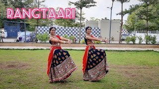 Rangtaari  Loveyatri  Garba Dance Cover  Pradnya amp Renuka  Danceholics Studio [upl. by Acirfa]