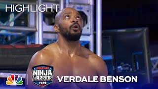 Combat Veteran Verdale Benson Battles the Course  American Ninja Warrior Semifinals 2020 [upl. by Rame]