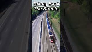 Taking Back The Streets I85 Anderson SC highspeedrail railroad trains transit [upl. by Ylrebmit715]