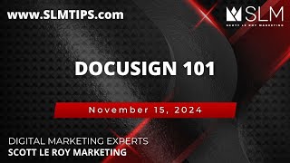 DocuSign 101 1115 [upl. by Macdermot]