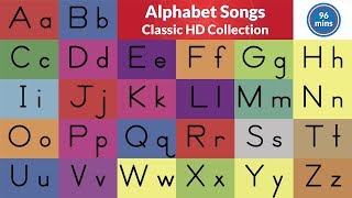 Alphabet Songs  ABC Song Collection  Teach the Letters and Sounds [upl. by Eivlys384]