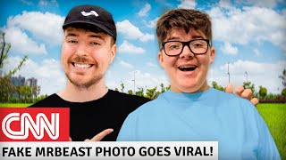 I Tricked The Internet Into Thinking I Met MrBeast [upl. by Ellertnom126]