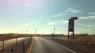 Rio Vista California Wind Turbine Farm 750 Turbines [upl. by Nonie895]