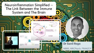 Neuroinflammation Simplified – The Link Between the Immune System and The Brain  Dr Sanil Rege [upl. by Seuqcaj]