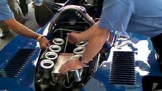 『F1 SOUND F1エンジン音』quotLegend of Jackie Stewartquot Tyrrell cosworth 006 Engine warmingup Goodwood グッドウッド [upl. by Benia]