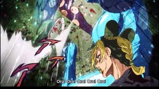 Jolyne Vs Mew Mew Full Fight 1080P60 JJBA Stone Ocean Part 2 [upl. by Erusaert]