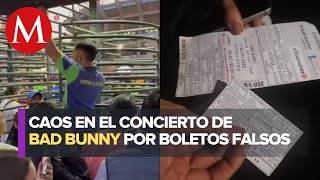 ¿Fraude en Ticketmaster Fans de Bad Bunny reclaman solución [upl. by Eidorb]