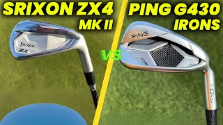 Srixon ZX4 MK II Irons VS ping g430 irons Review and Comparison [upl. by Namra245]