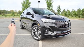 2022 Buick Encore GX Essence AWD ST Start Up Walkaround POV Test Drive and Review [upl. by Wampler935]