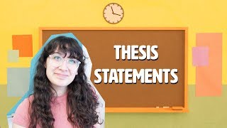 How To Write An Essay Thesis Statements [upl. by Anwaf]