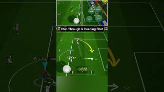 How to Chip through amp Heading shot 😎 efootball efootball2025 [upl. by Aekahs586]