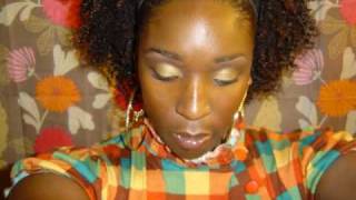 NATURAL HAIR WINTER PROTECTIVE STYLE USING A CURLY HALF WIG [upl. by Thora]