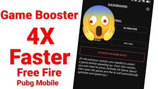 how to use game booster 4x faster  best game booster for android [upl. by Akeihsat]