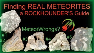 Rockhound Guide How to Find a Real Meteorite ☄️ Rock ID MeteorWrong Advice Books Tools [upl. by Heda]