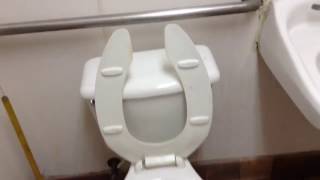 Older Universal Rundle Atlas toilet  Youtube toilet repair [upl. by Hukill736]