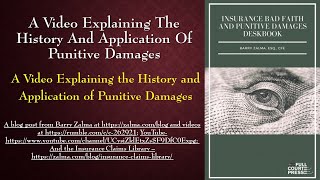 A Video Explaining the History and Application of Punitive Damages [upl. by Adorl176]