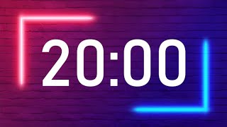 20 Minute Timer Countdown ⏰ [upl. by Elspet]