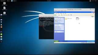 Kali Linux 20 2015  Hacking Windows PC with msfconsole shikata ga nai backdoor [upl. by Melisenda]