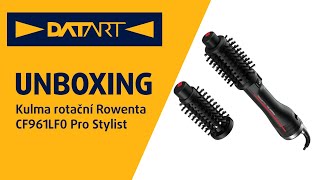 Kulma rotační Rowenta CF961LF0 Pro Stylist  unboxing [upl. by Marih]