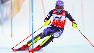 Mikaela SHIFFRIN  Winner  Slalom Run 1  Jasna SVK  2024 [upl. by Llerod949]