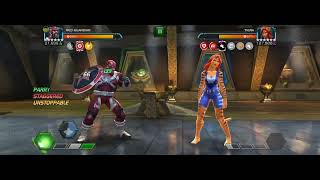 Red Guardian solo Tigra Boss  Act 722  MCOC [upl. by Horace737]