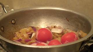 Hot Hot Courgette  Spicy Balti Curry Cooking Recipe [upl. by Eellek]