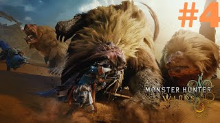 Monster Hunter Wilds Rey Dau Boss Fight [upl. by Lorain]