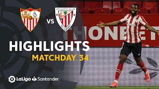 Highlights Sevilla FC vs Athletic Club 01 [upl. by Tammi]