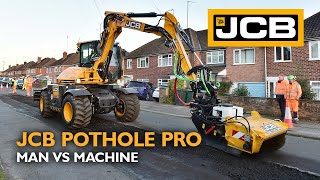 The JCB Pothole Pro  Man VS Machine [upl. by Burrus826]