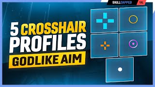 10 BEST Crosshairs That Give You AIMBOT  Valorant Guide [upl. by Nnylesor]