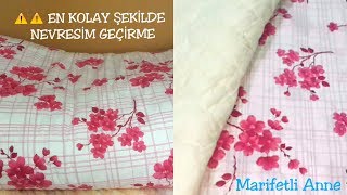 En Kolay Şekilde Nevresim Geçirme Yöntemi [upl. by Cecelia]