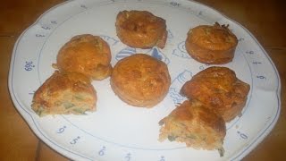 Comment faire des muffins aux légumes facilement Muffin salé [upl. by Paehpos]