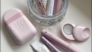 GRWM FULL FACE GLOSSIER 💗 filmed by 20yr old me🥰💄👸🏻💋 [upl. by Alisia]