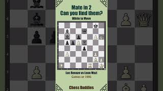 matein2 Nr 73  Luc Renaze vs Leon Mazi Cannes op 1995 chesspuzzleseries [upl. by Koblick]