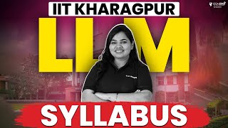 IIT Kharagpur LLM Syllabus  Complete Details  IIT Kharapur LLM Entrance Exam 2024 [upl. by Anotyad]