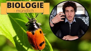 Mündliche Abiturprüfung Biologie  Tipps für 15 Punkte [upl. by Suiraj]