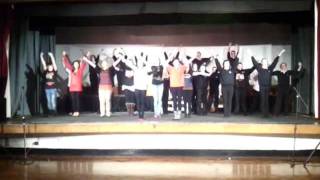 Ashington High rehearsing quotSchools Will Rock Youquot [upl. by Onibag]