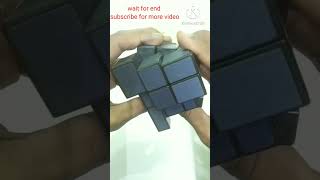 Flipping tips pattern in mirror cube  trending  viral  ytshort  mirror  cube  pattern [upl. by Georgi]