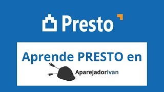 Aprende Presto en aparejadorivan [upl. by Eiramanna]