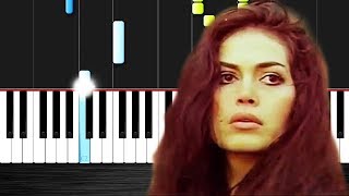 Hasretinle Yandı Gönlüm  Piano tutorial by VN [upl. by Lyrradal613]